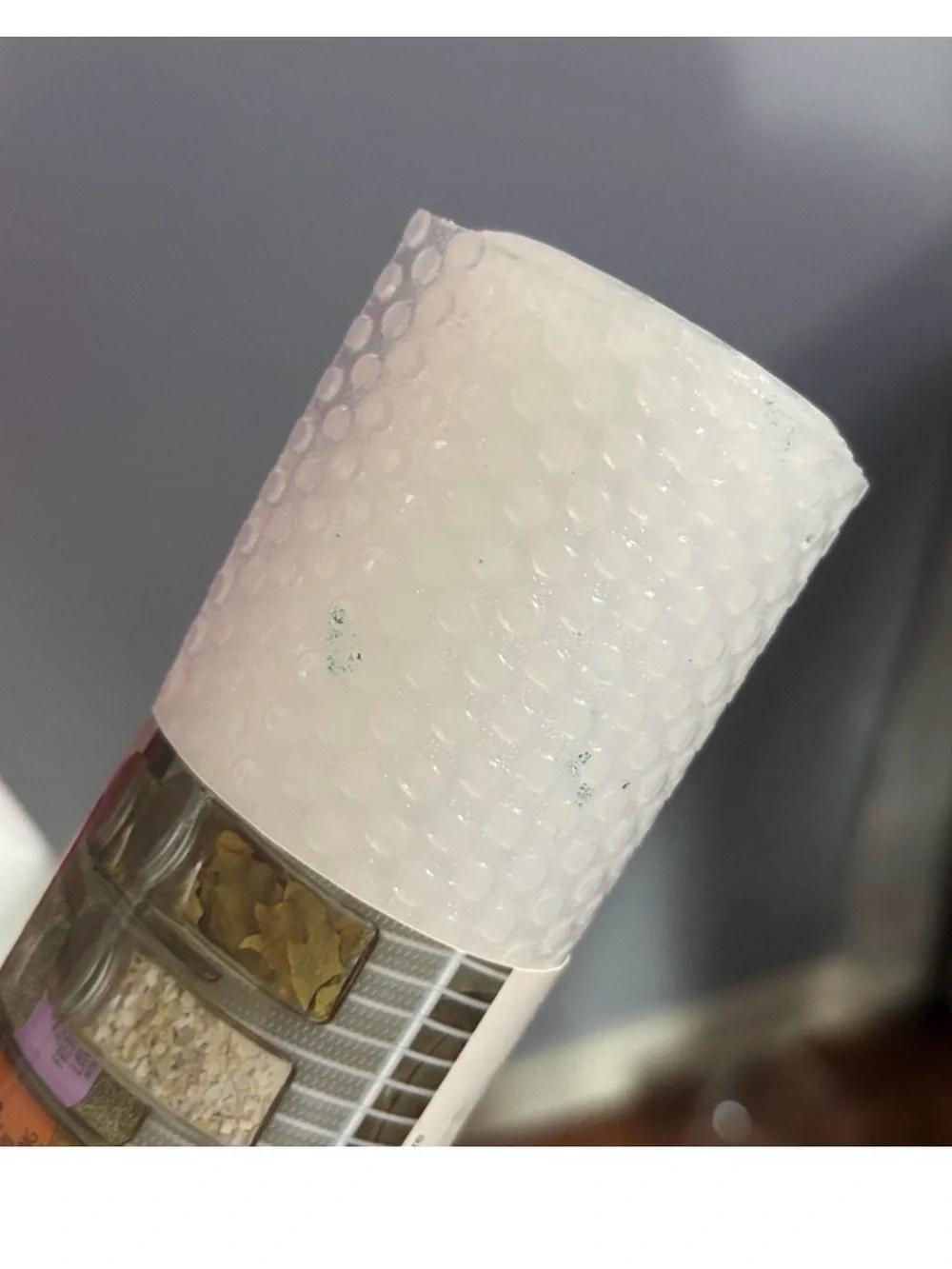 Clear grip shelf liner